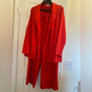 Mellóday casual loose fit trouser & blazer set